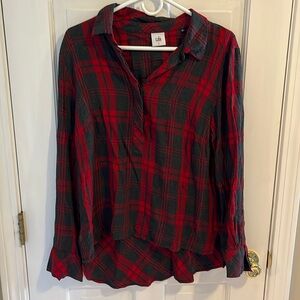 Cabi size large pull over soft flannel shirt. In like new condition.